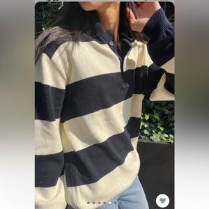 Brandy Melville Collared Sweater